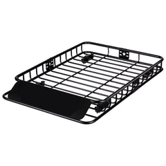Roof Rack Cargo Basket 200 LBS Capacity 46"x36"x4.5" for SUV Truck Cars