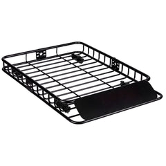 Roof Rack Cargo Basket 200 LBS Capacity 46"x36"x4.5" for SUV Truck Cars