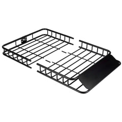 Roof Rack Cargo Basket 200 LBS 51"x36"x5" for SUV Truck with Luggage Bag