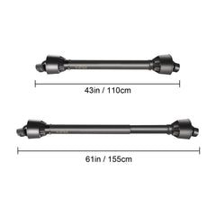 PTO Shaft PTO Drive Shaft 1-3/8" x 6 Spline Ends Round End T4 43"-61"