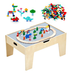 Multi-Purpose Activity Play Table 290 Building Bricks & 30 PCS Accessories