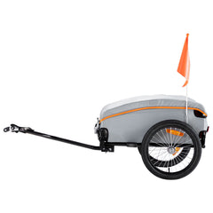 Bike Cargo Trailer, 88/100/160 lbs Load Capacity, Heavy-Duty Bicycle Wagon Cart, Foldable Compact Storage with Universal Hitch