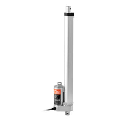 Linear Actuator 12V, 12 Inch High Speed 0.55"/s Linear Actuator, 220lbs/1000N Linear Motion Actuator with Mounting Bracket and IP54 Protection