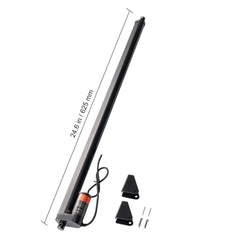 Linear Actuator 12V, 20 Inch High Speed 0.55"/s Linear Actuator, 220lbs/1000N Linear Motion Actuator with Mounting Bracket and IP54 Protection