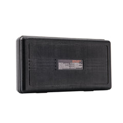 1/2" Drive Impact Socket Set, 11 Piece Deep Socket Set SAE 3/8"-1", 6 Point CR-V Alloy Steel for Auto Repair, Easy-to-Read Size Markings, Rugged Construction, Includes Storage Case