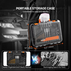 Drill Bit Set 100PCS Screwdriver Bit Set with Carrying Case Multi-purpose