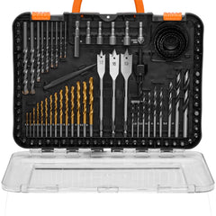 Drill Bit Set 100PCS Screwdriver Bit Set with Carrying Case Multi-purpose