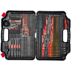 Drill Bit Set, 246 Pieces Drill and Driver Bit Set, Screwdriver Bit Set Suitable for Wood Metal Cement Drilling and Screw Driving, Drill Bit Sets Combo Kit Assorted in Organized Carrying Case