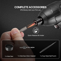 Drill Bit Set 70 PCS Screwdriver Bit Set with Carrying Case Multi-purpose
