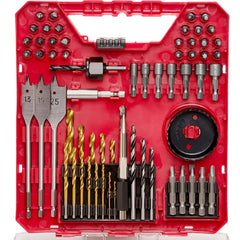 Drill Bit Set 70 PCS Screwdriver Bit Set with Carrying Case Multi-purpose
