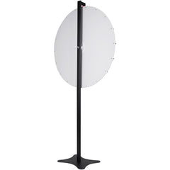 36 inch Spinning Prize Wheel, 18 Slots Spinning Wheel, Roulette Wheel with a Dry Erase and 2 Markers, Tabletop or Floor Standing Win Fortune Spin Games in Party Pub Trade Show Carnival
