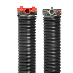 Garage Door Torsion Springs, 16000 Cycles, Pair of 0.25 x 2 x 30inch, Garage Door Springs with Non-Slip Winding Bars, Mounting Tool and Gloves, Electrophoresis Coated, for Replacement
