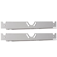 Wheel Alignment Tool, 2-Pack Toe Alignment Toe Plates, Stainless Steel Wheel Alignment Tool Plate, Toe Angle Accurate Measurement, Includes 2 Measuring Tapes & Conversion Chart