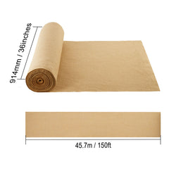 Burlap Fabric Roll Burlap Tree Wrap 914 mm x 45.7 m for Crafts & Plants