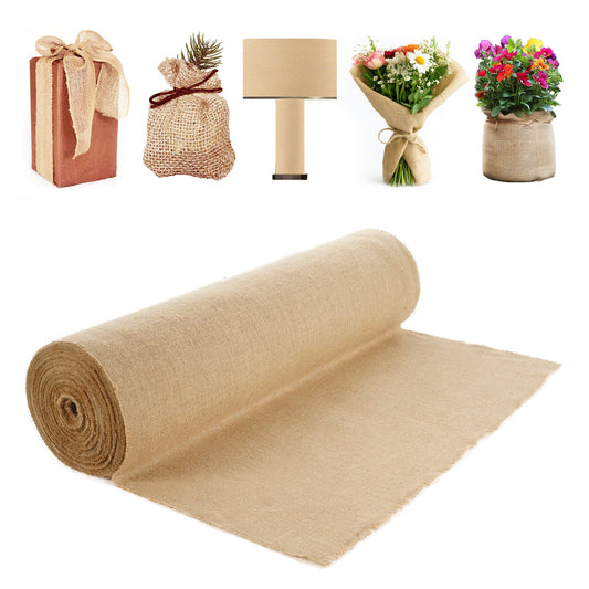 Burlap Fabric Roll Burlap Tree Wrap 914 mm x 45.7 m for Crafts & Plants