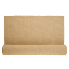 Burlap Fabric Roll, 1016 mm x 22.86 m & 50 x 50 Density Wide Natural Burlap Fabric Rolls, Jute Fabric Burlap Tree Wrap Roll, for Decor, Crafts, Wedding, Gardening, Plant & Tree Winter Covering