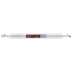 Laser Tube, 50W CO2 Laser Tube for Laser Engraver and Cutter Machine, 850 mm Length, 50 mm Diameter, Glass Laser Cutting Tube with TEM00 Beam Mode, for Wood Acrylic Fabric Leather Bamboo