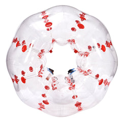 Inflatable Bumper Ball 1-Pack, 5FT/1.5M Body Sumo Zorb Balls for Teen & Adult, 0.8mm Thick PVC Human Hamster Bubble Balls for Outdoor Team Gaming Play, Bumper Bopper Toys for Garden, Yard, Park