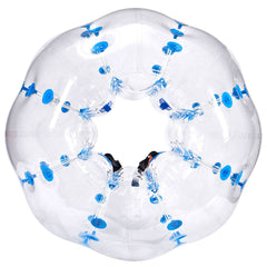Inflatable Bumper Ball 1-Pack, 5FT/1.5M Body Sumo Zorb Balls for Teen & Adult, 0.8mm Thick PVC Human Hamster Bubble Balls for Outdoor Team Gaming Play, Bumper Bopper Toys for Garden, Yard, Park