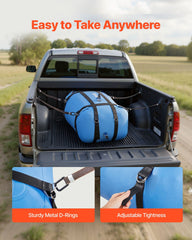 Water Storage Bladder, 132L Large Capacity TPU Soft Water Bag, Portable & Collapsible Water Storage Containers, Leakproof & Wear-Resistant RV Waters Tank for Camping Irrigation Outdoor Use