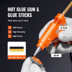 25 PCS Dent Removal Kit, Auto Body Paintless Dent Removal Tools Kit with Bridge Puller, Puller Tabs, Hot Melt Glue Gun, Glue Sticks, Dent Puller Kit for Auto Body Dents, and Other Metal Surface