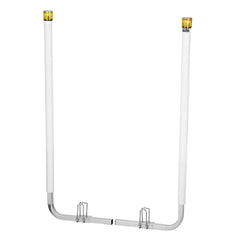 Boat Trailer Guide, 1670mm with LED Light Trailer Guide Poles, 2PCS High-Hardness Steel Guide-Ons, Wide Adjustable Trailers Guides with PVC Pipes, for Ski Boat, Fishing Boat, Sailboat Trailers