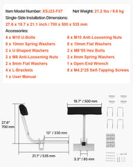 Boat Trailer Guide, 2PCS Adjustable Short Bunk Guide-Ons, Hardened Steel Trailer Guide Poles with Soft Cushion, Heavy Duty Roller Guide Design, for Ski Boat, Fishing Boat or Sailboat Trailer