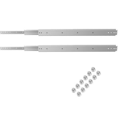 Drawer Slide Soft Close Drawer 1Pair 34" Ball Bearing Full Extension 500lb