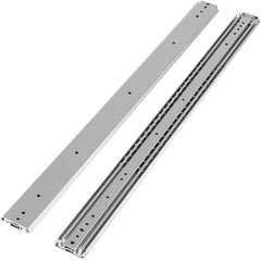 Drawer Slide Soft Close Drawer 1Pair 40" Ball Bearing Full Extension 500lb