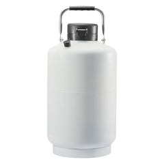Liquid Nitrogen Tank, 10 L Aluminum Alloy Liquid Nitrogen Container, LN2 Tank Dewar with 6 Canisters and Carry Bag with Straps, Cryogenic Tank for Beauty Industry, Semen Preservation, Scientific