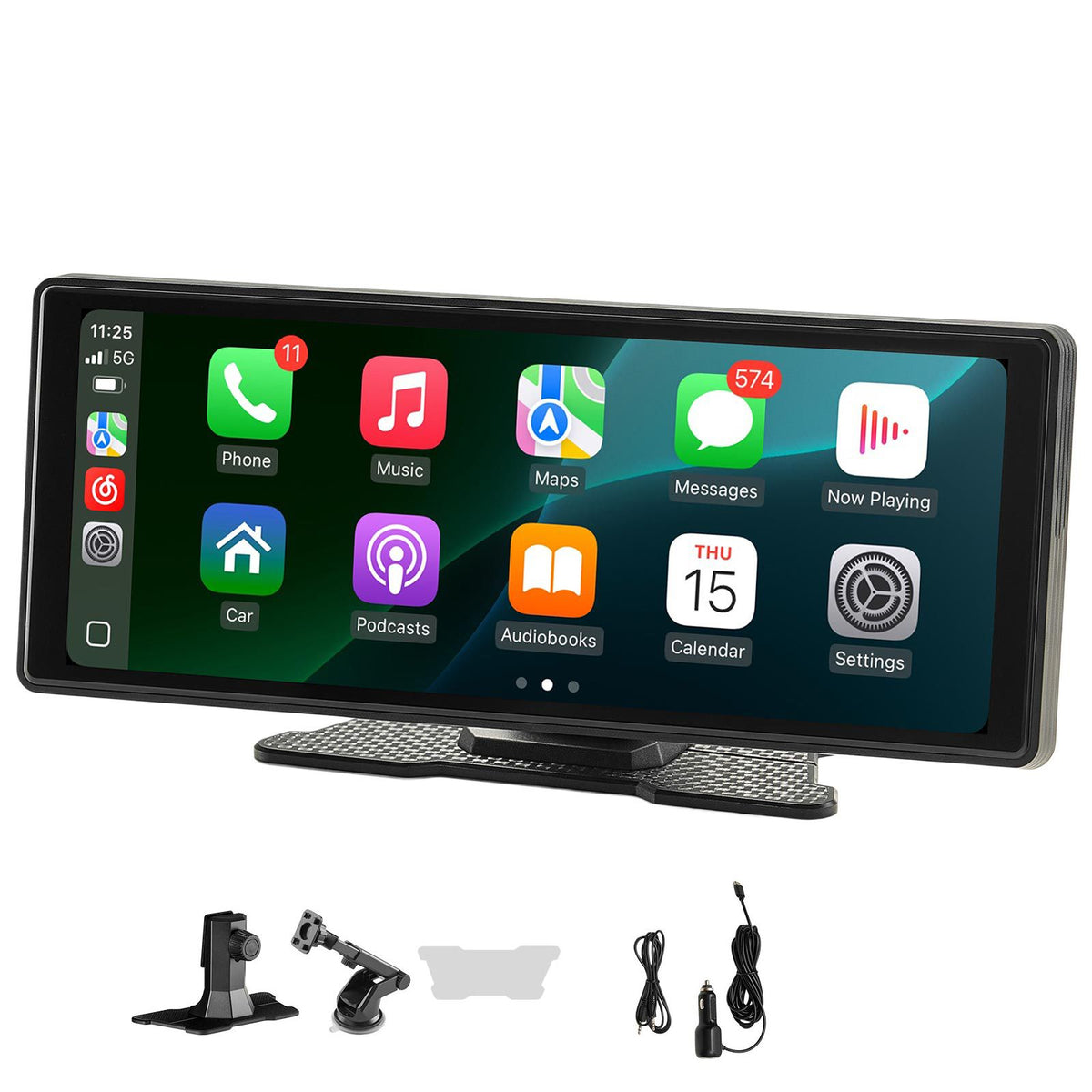 Car Stereo Radio CarPlay Touchscreen 254 mm Apple Android Auto Bluetooth