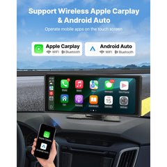 Car Stereo Radio CarPlay Touchscreen 254 mm Apple Android Auto Bluetooth