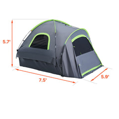 Truck Tent 5.5-6.0ft Waterproof PU2000 Truck Bed Camping Tent 2-3 Person