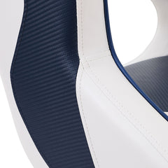 Captain Bucket Seat Boat Seat, Flip Up Boat Seat, with Thickened Sponge Padding, Flip-up Bolster Boat Captain Chair for Fishing Boat, Sightseeing Boat, Speedboat, Canoe, 1-Piece