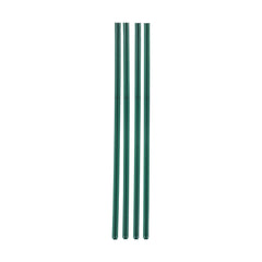 Bottom Locking Privacy Slats, Single-Wall Vertical Bottom-Locking Slats for Chain-Link Fence, High-Density HDPE Chain Link Slats Ideally Fit 1.2 m High Fence for Garden Farm Sports Field(Green)