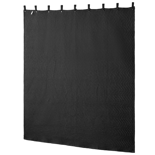 2 Pack Sound Dampening Blankets, 2438 x 2032 mm, Extra Large Soundproof Blanket with Grommets, Studio Grommeted Blanket with Cotton Filling, for Window, Door, Light Blocker, Music Recording