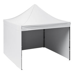 Pop Up Canopy Tent Outdoor Gazebo Tent 10x10FT with Sidewalls & Bag White