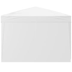 Pop Up Canopy, 2.95 x 2.95 m Instant Canopy Portable Gazebo with 3 Sidewalls & 2 Ventilated Windows, Height Adjustable Pop-Up Outdoor Shelter Tent for Events, Patio, Backyard, Party, Parking