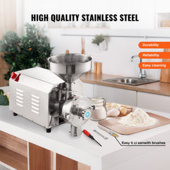 Grain Grind Mill Grain Grinding Machine 3000W Food Processing Machinery