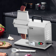 Commercial Meat Tenderizer, Heavy Duty Stainless Steel Kitchen Tool with Handle, Meat Tong, and Cleaning Brush, 450W Electric Meat Tenderizer Machine for Beef, Turkey, Chicken, Pork, and Fish