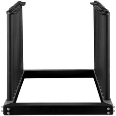 Windshield Rack 9-Lite, Windshield Truck Rack Steel, Windshield Glass Rack 24-Inch Height, Windshield Rack for Truck with PVC Pad & Foam Padding, Glass Rack for Truck, for Glass Transportation