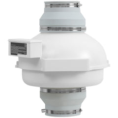 4" to 4.5" Radon Mitigation Fan System Quiet 380CFM Inline Duct Waterproof