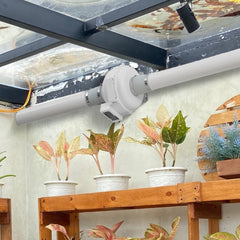 4" to 3.5" Radon Mitigation Fan System Kit Quiet 260 CFM Inline Duct Fan