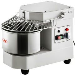 Commercial Dough Food Mixer, 8L Large Capacity Stainless Steel Mixer with Bowel, Hook, Shield, Reset Button, 450W Tilt-Head Kitchen Dough Mixers for Cake, Cream, Egg Fluid, Fillings