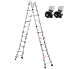Telescoping Ladder A Frame 20 FT Extension Multi-Function for Homework