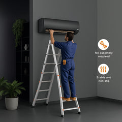 Telescoping Ladder A Frame 20 FT Extension Multi-Function for Homework