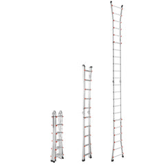 Telescoping Ladder A Frame 20 FT Extension Multi-Function for Homework