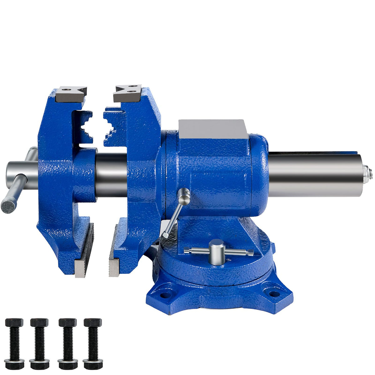Multipurpose Bench Vice 5" 30Kn Heavy Duty with 360° Swivel Base and Head