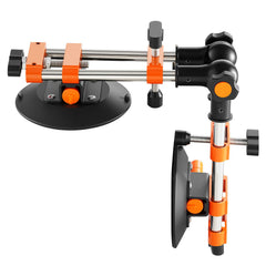 Seamless Seam Setter, 2 Packs Granite Seam Setter with 6 in Vacuum Suction Cups, Seam Joiner for Seam Joining & Leveling, 90°-120° Adjustable, Countertop Installation Tool for Tile Marble Slab