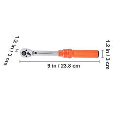 Torque Wrench Adjustable Torque Wrench 1/4" Drive 20-200in.lb/2.3-23Nm